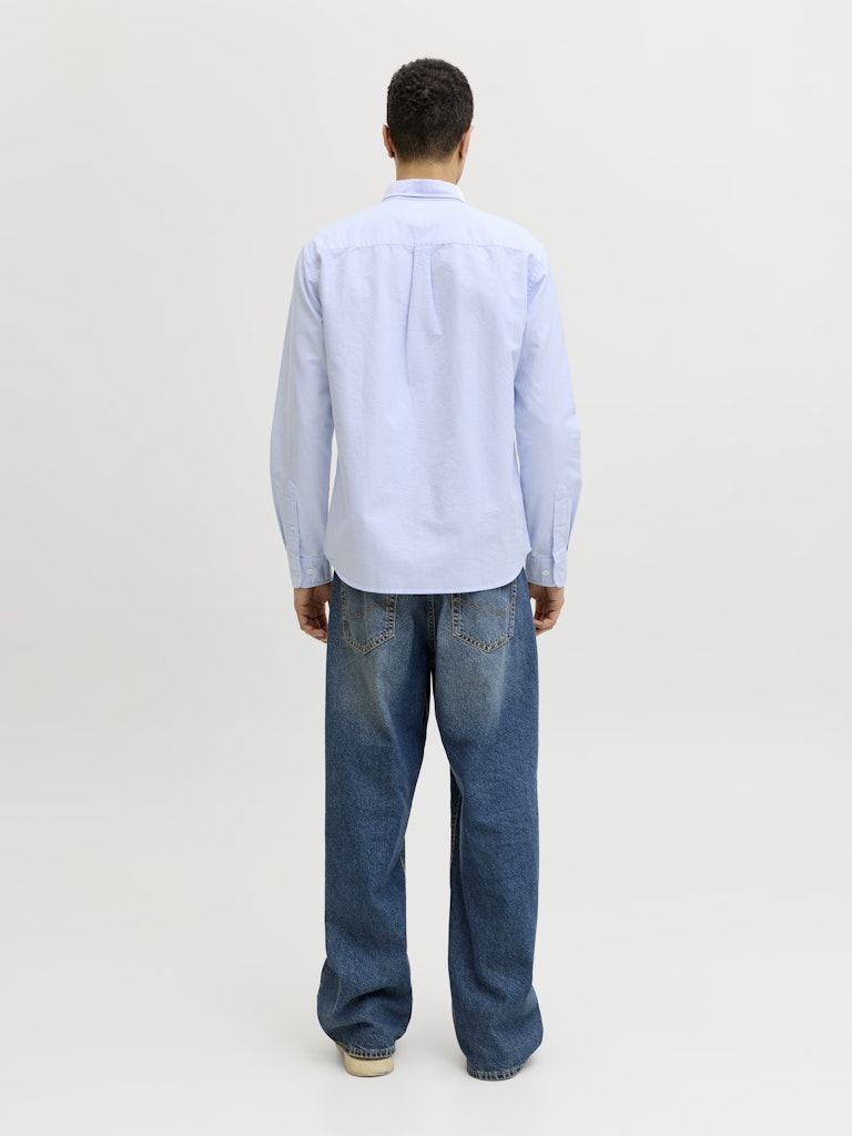 JJEHARVEY OXFORD L/S SHIRT NOOS