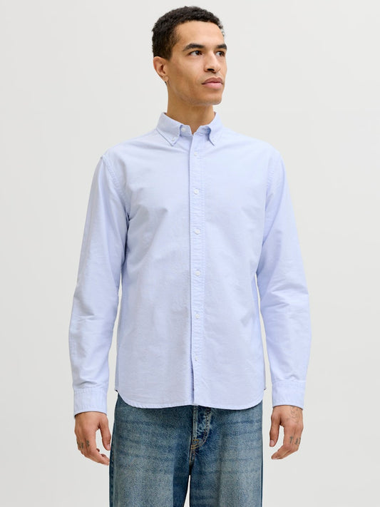 JJEHARVEY OXFORD L/S SHIRT NOOS