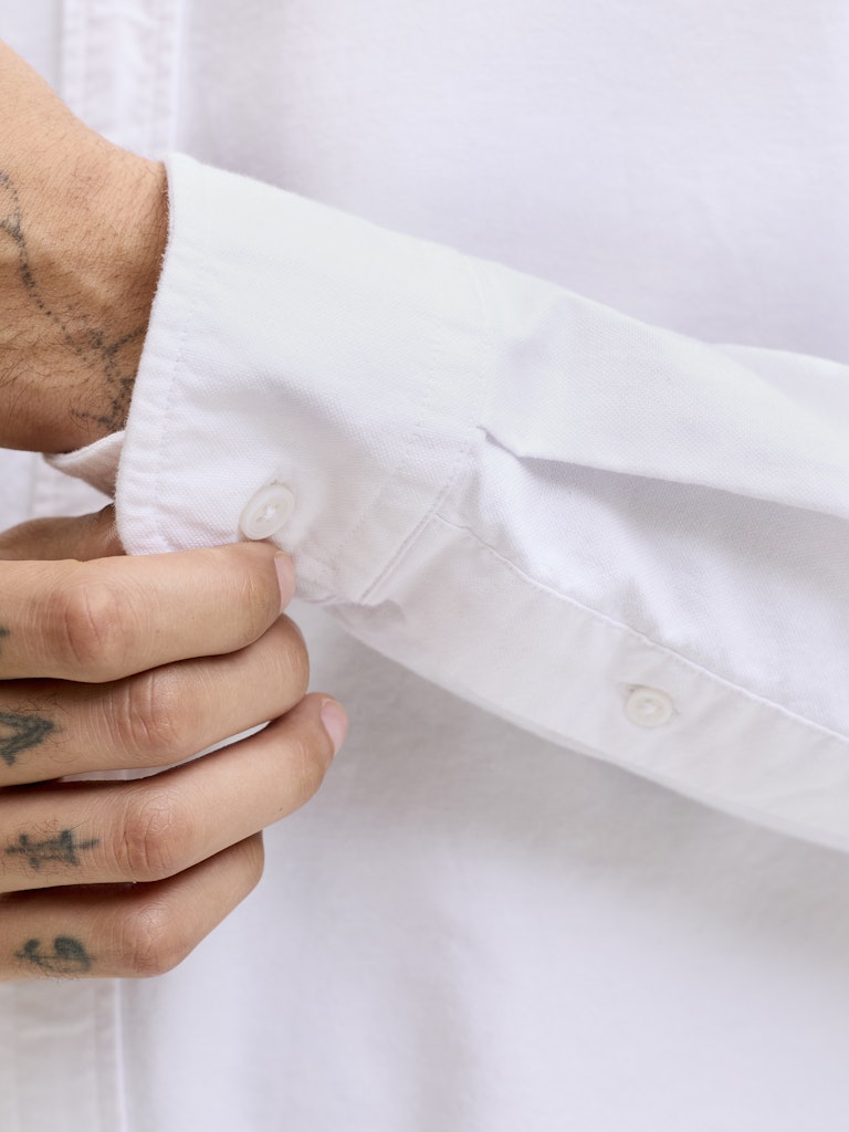 JJEHARVEY OXFORD L/S SHIRT NOOS