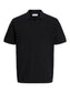 JJEJERRY KNIT SPLIT NECK POLO SS