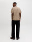 JJEJERRY KNIT SPLIT NECK POLO SS