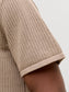 JJEJERRY KNIT SPLIT NECK POLO SS