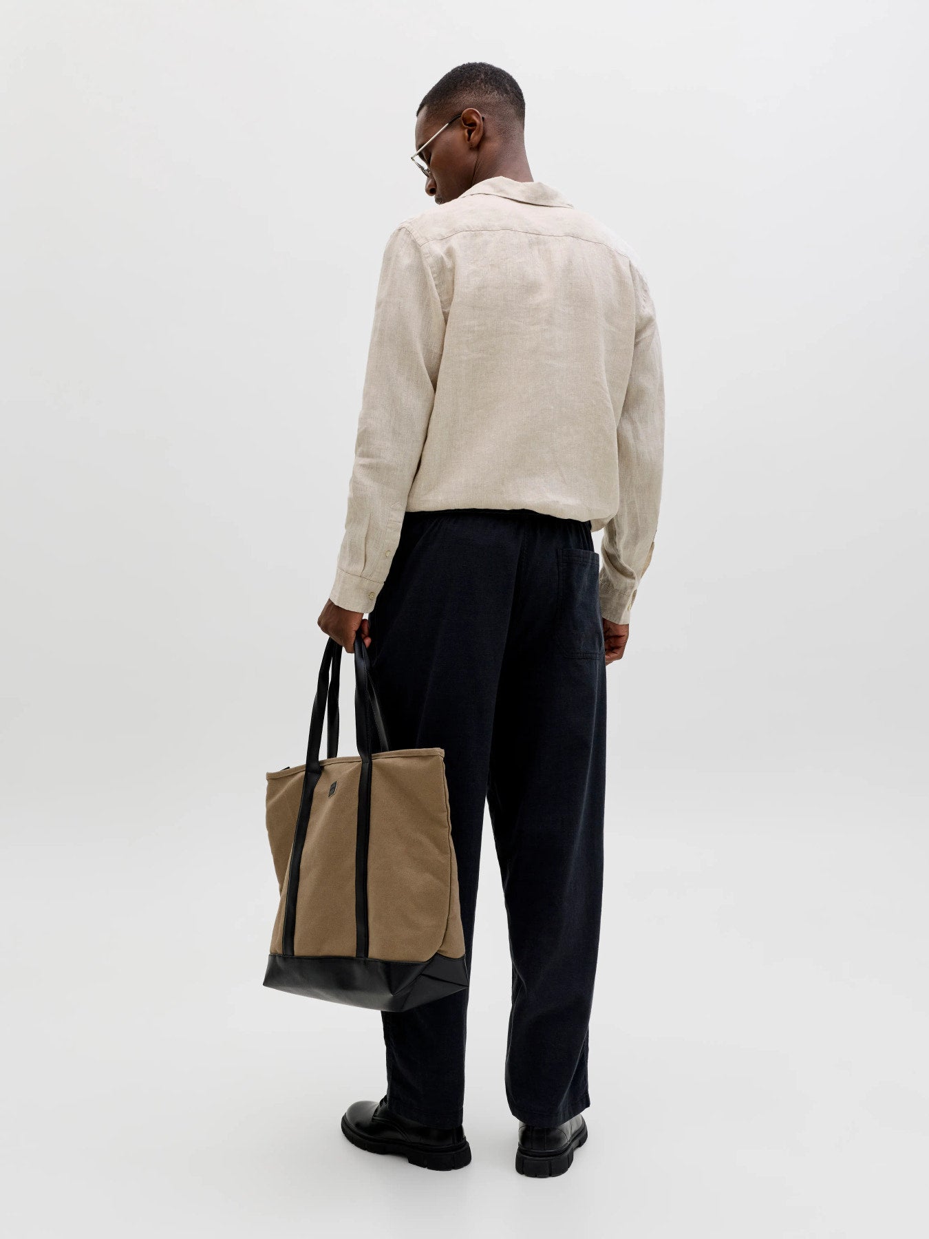 JPRBLALAWRENCE LINEN LS SHIRT SN
