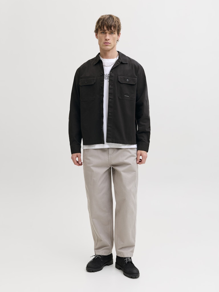 JCOBEN CLASSIC FUSION BADGE OVERSHIRT