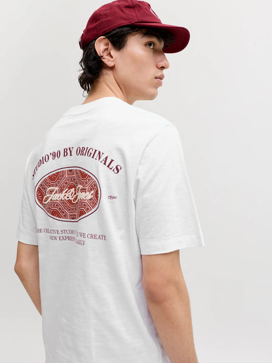 JORCASSIS AOP ELEMENT TEE SS CN