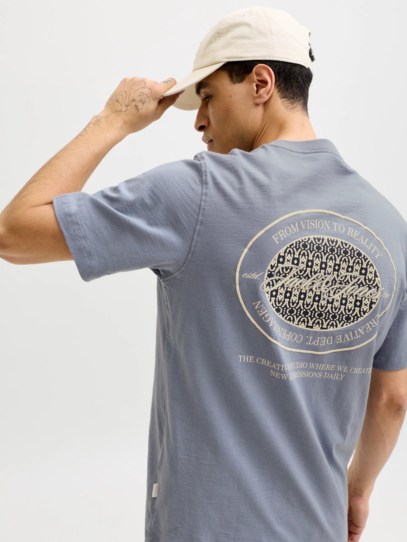 JORCASSIS AOP ELEMENT TEE SS CN