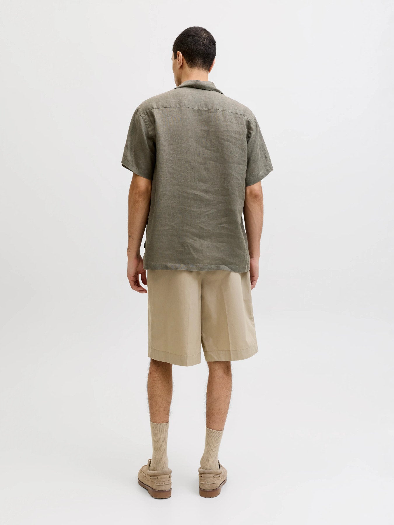JPRBLALAWRENCE LINEN RESORT S/S SHIRT SN