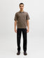 JPRBLAMILANO SPRING KNIT ZIP POLO SS SN