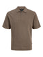JPRBLAMILANO SPRING KNIT ZIP POLO SS SN