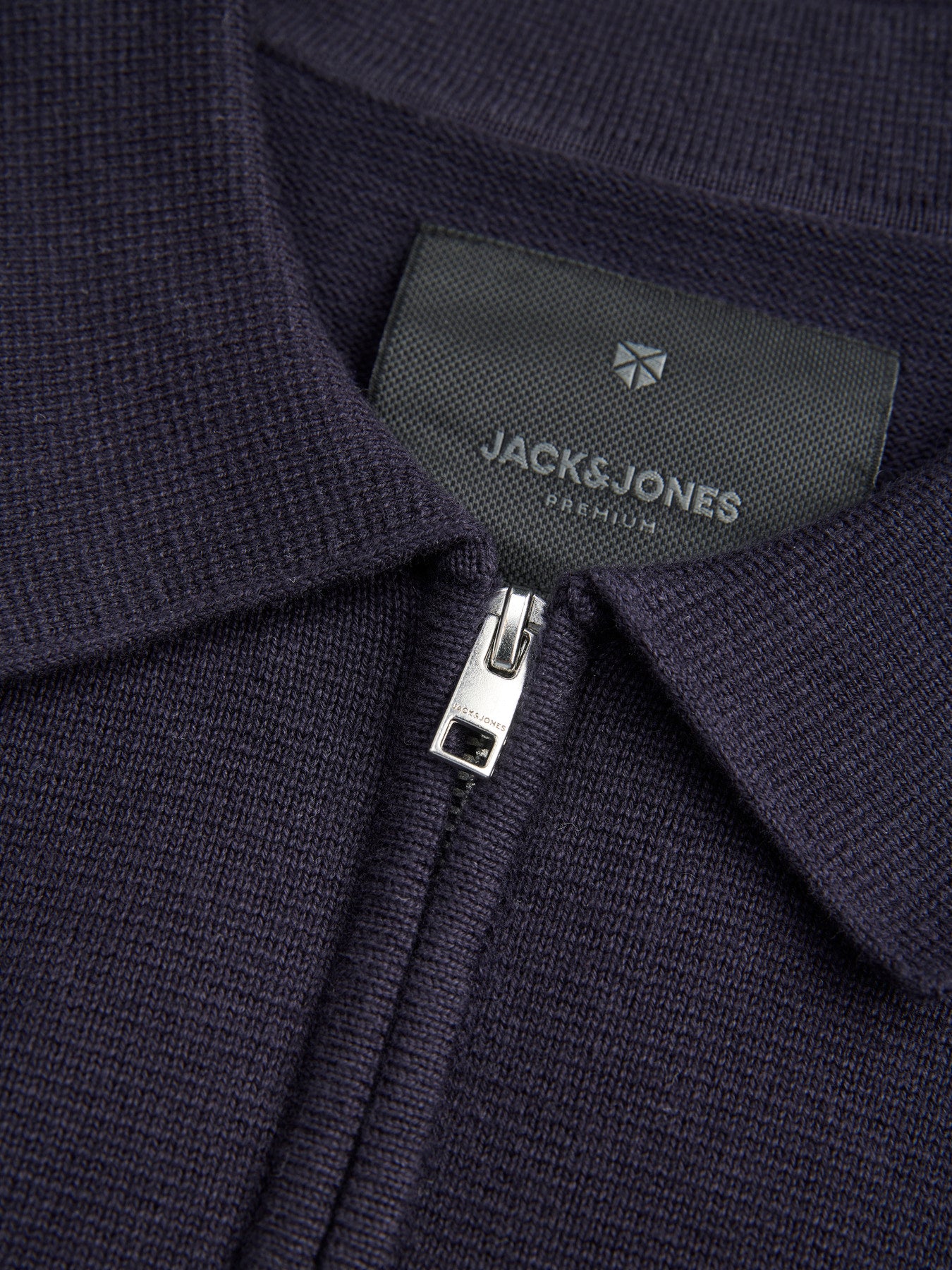 JPRBLAMILANO SPRING KNIT ZIP POLO SS SN