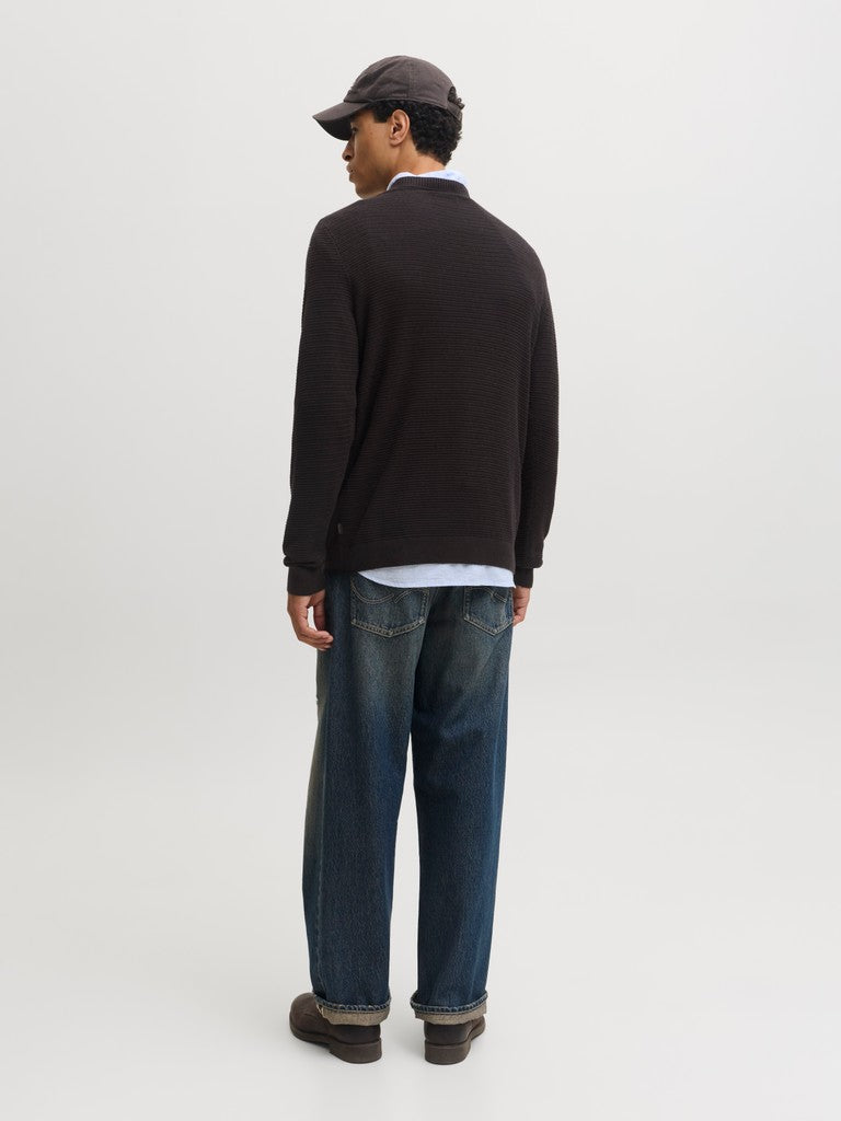 JPRBLURILEY KNIT CREW NECK LS SN