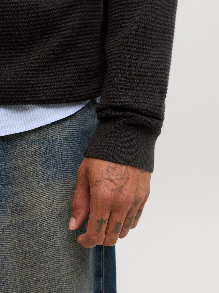 JPRBLURILEY KNIT CREW NECK LS SN