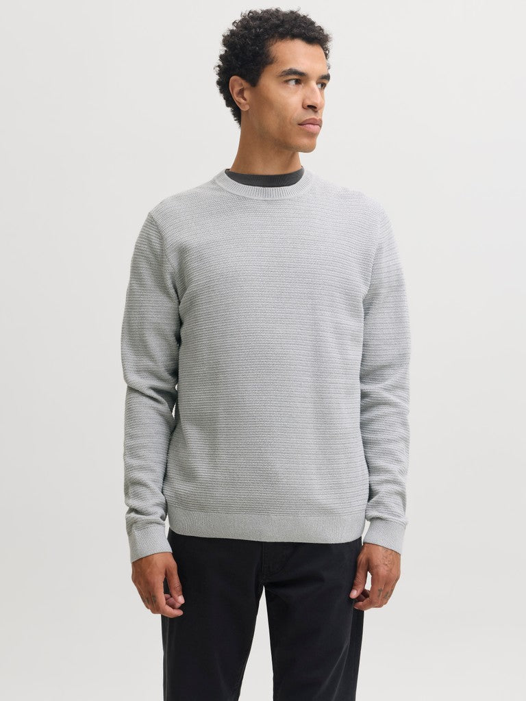 JPRBLURILEY KNIT CREW NECK LS SN