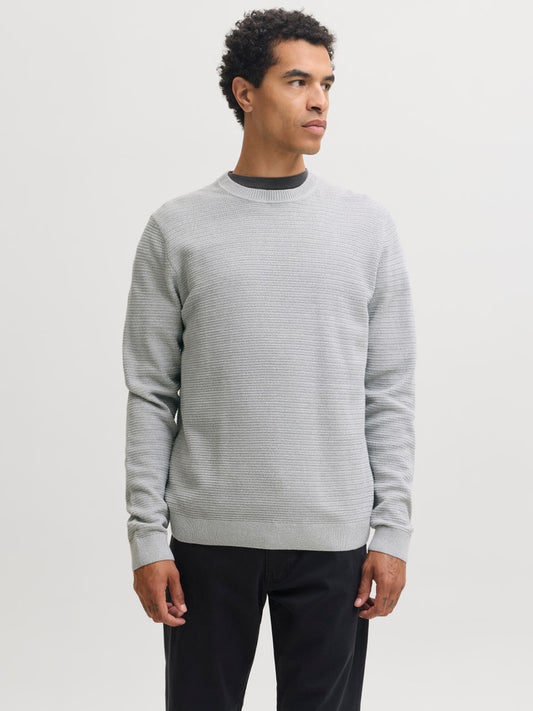 JPRBLURILEY KNIT CREW NECK LS SN