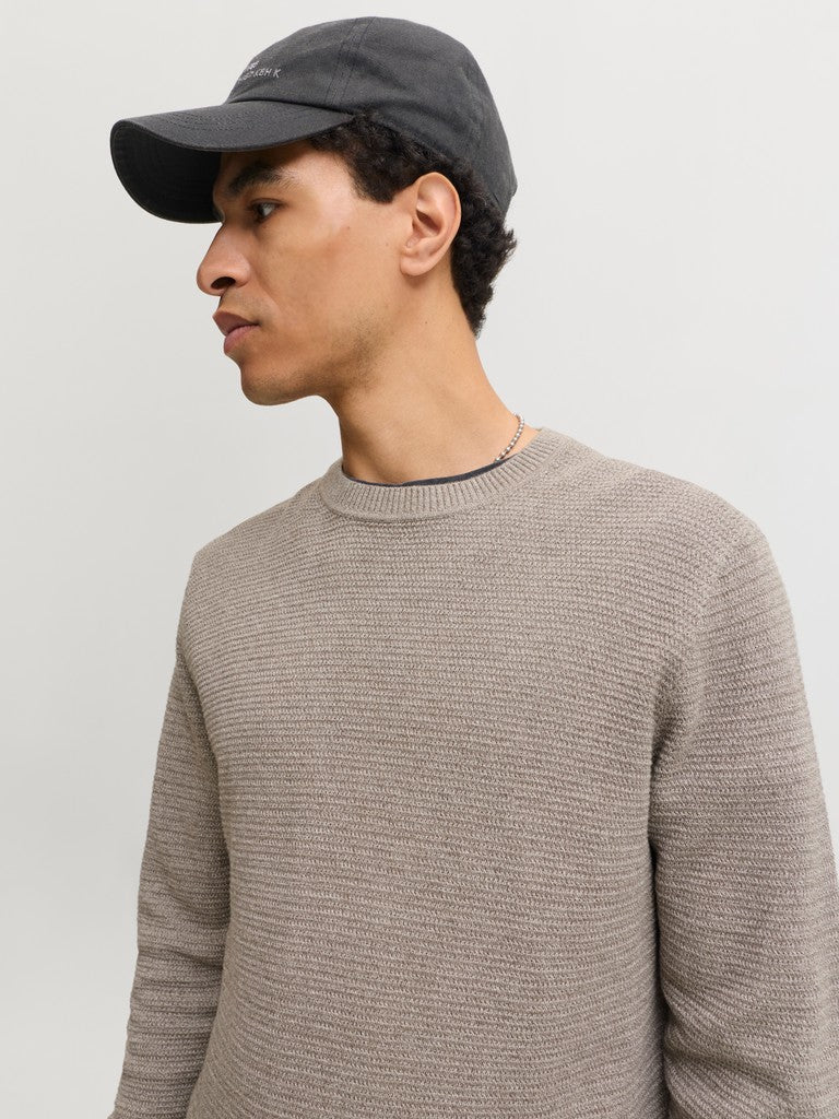 JPRBLURILEY KNIT CREW NECK LS SN