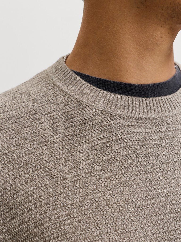 JPRBLURILEY KNIT CREW NECK LS SN