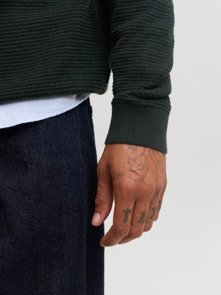 JPRBLURILEY KNIT CREW NECK LS SN