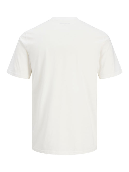 JJBENSON TEE SS CREW NECK - WHITE