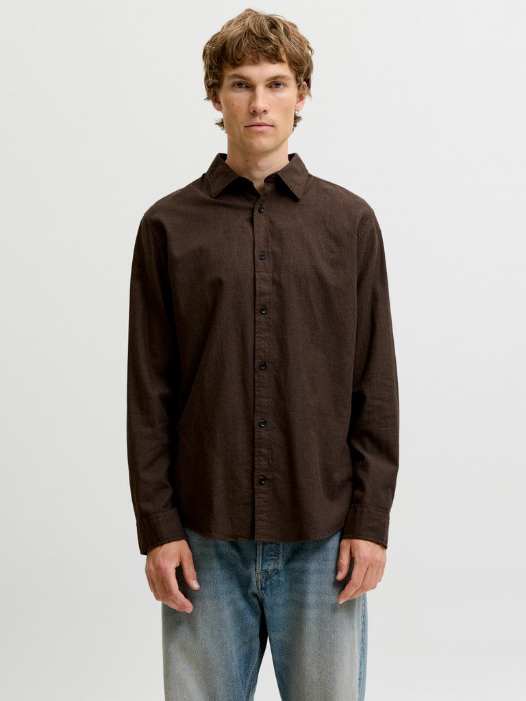 JJEFIELD MELANGE SHIRT LS SN