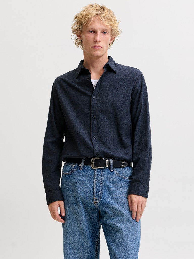 JJEFIELD MELANGE SHIRT LS SN