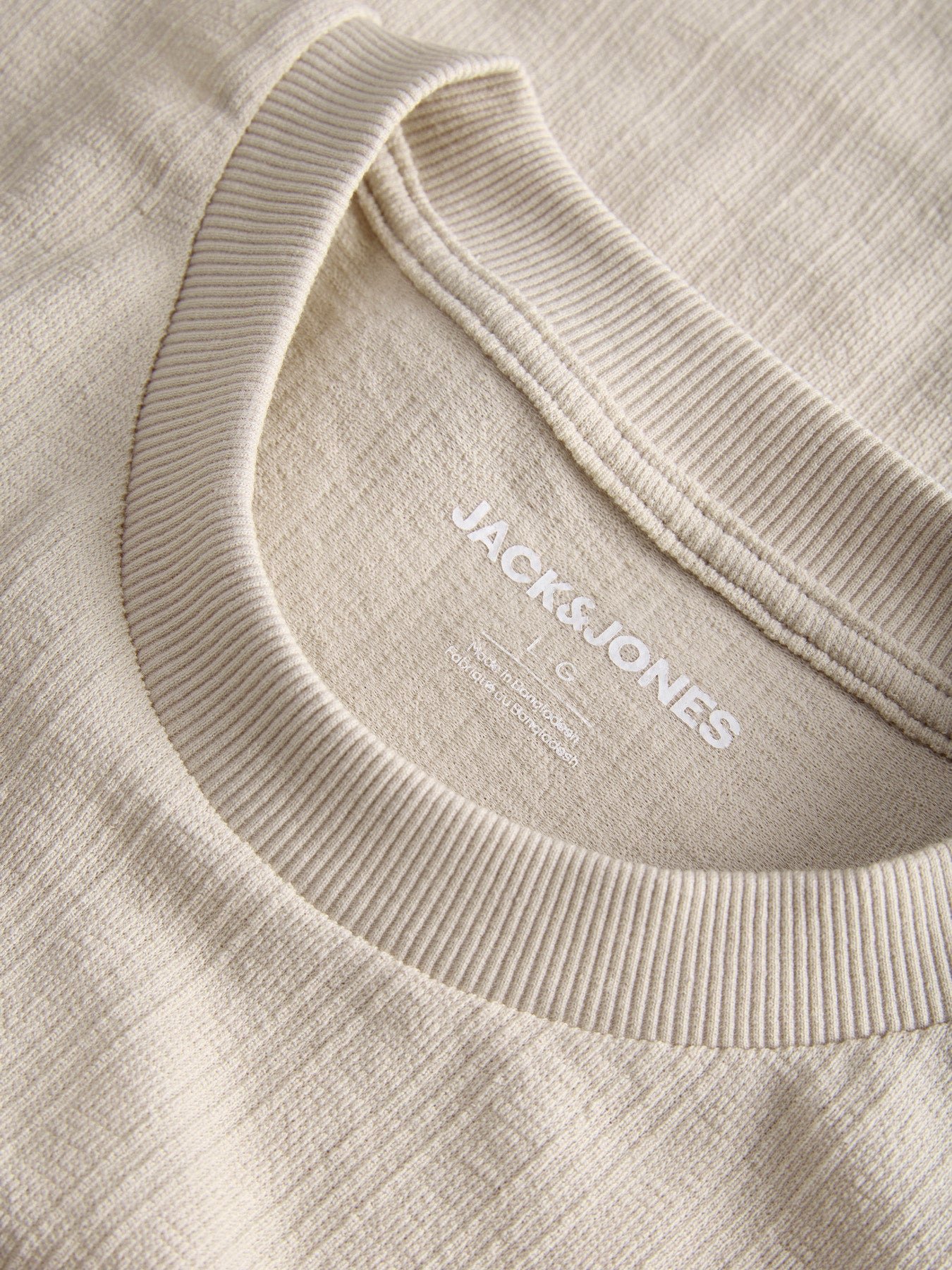 JJCHELSEA STRUCTURE TEE SS CREW NECK