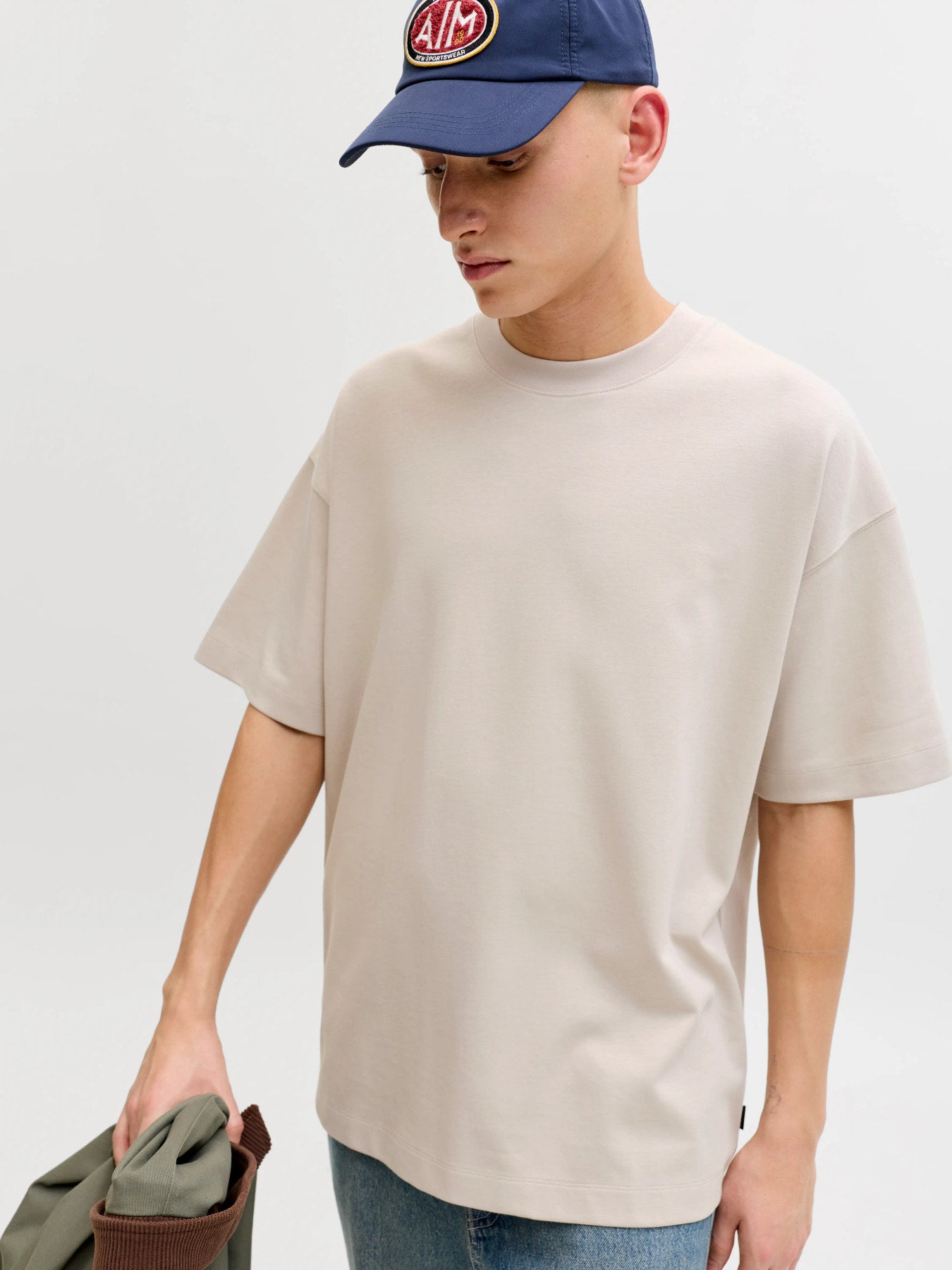 JJEBARRON TEE SS O-NECK NOOS