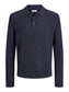 JJPANNEL KNIT LS POLO AW26