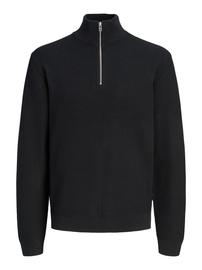 JPRBLACONNOR KNIT HALF ZIP