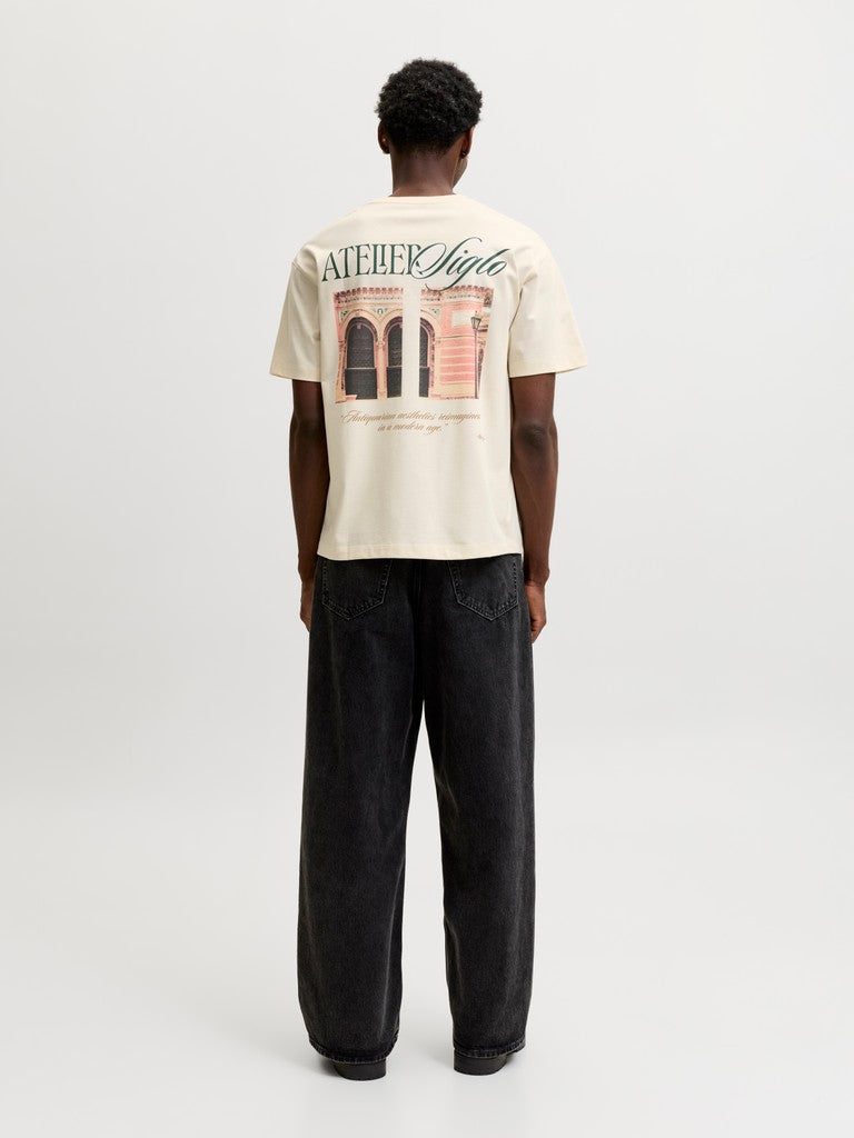 JORSALAMANCO PHOTO BACK TEE SS CN SN