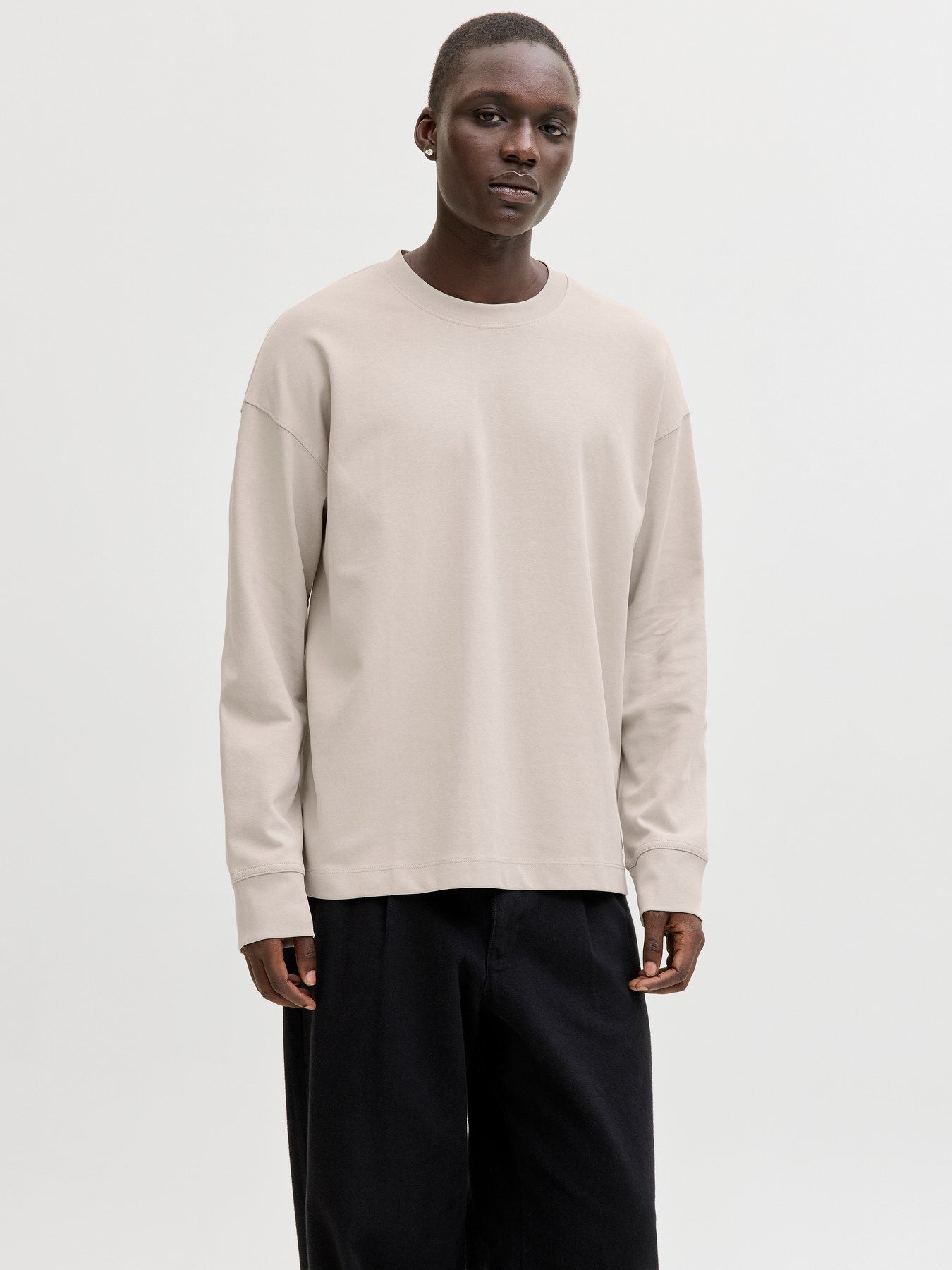 JJEBARRON TEE LS O-NECK NOOS