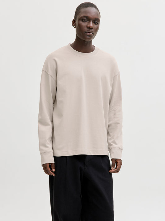 JJEBARRON TEE LS O-NECK NOOS
