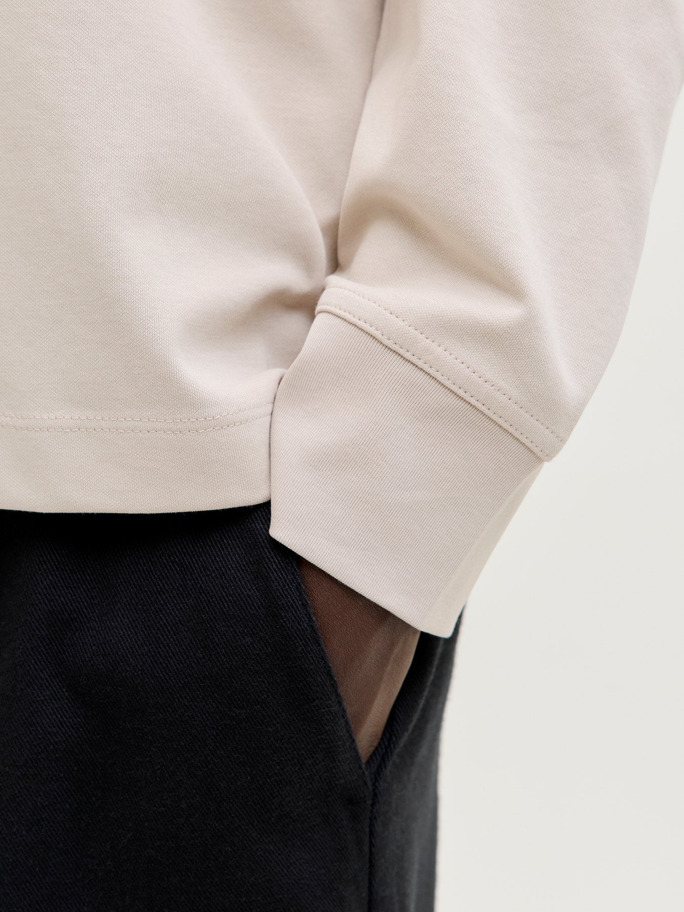 JJEBARRON TEE LS O-NECK NOOS