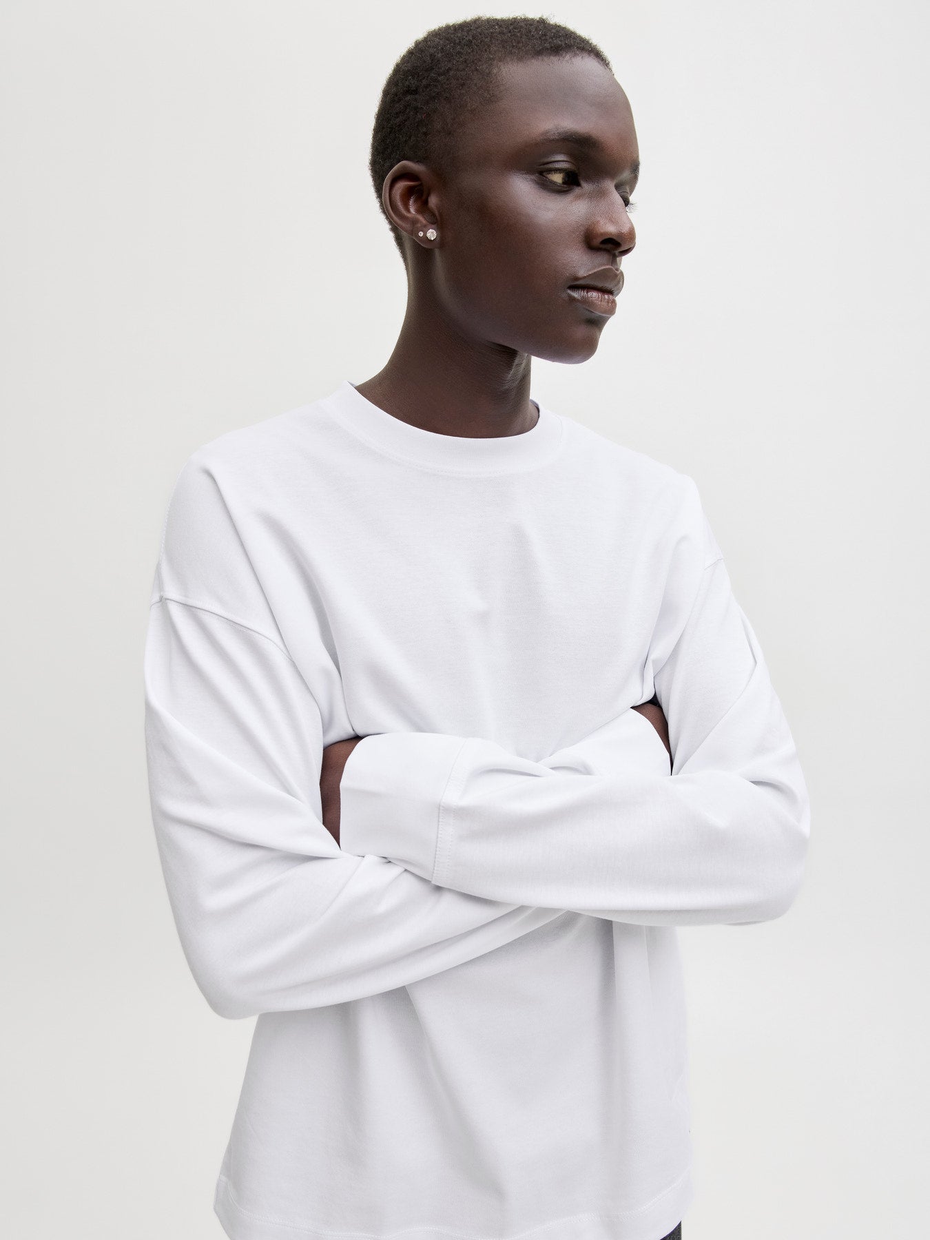JJEBARRON TEE LS O-NECK NOOS