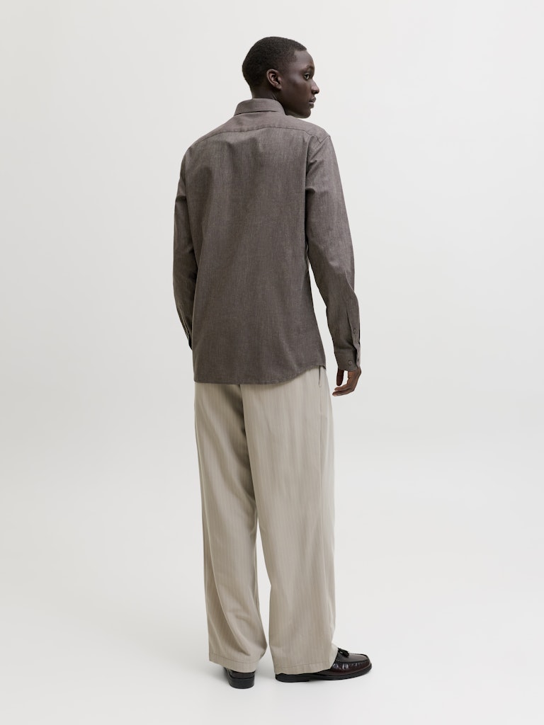 JPRBLAPARKER HEATHER L/S SHIRT STYD