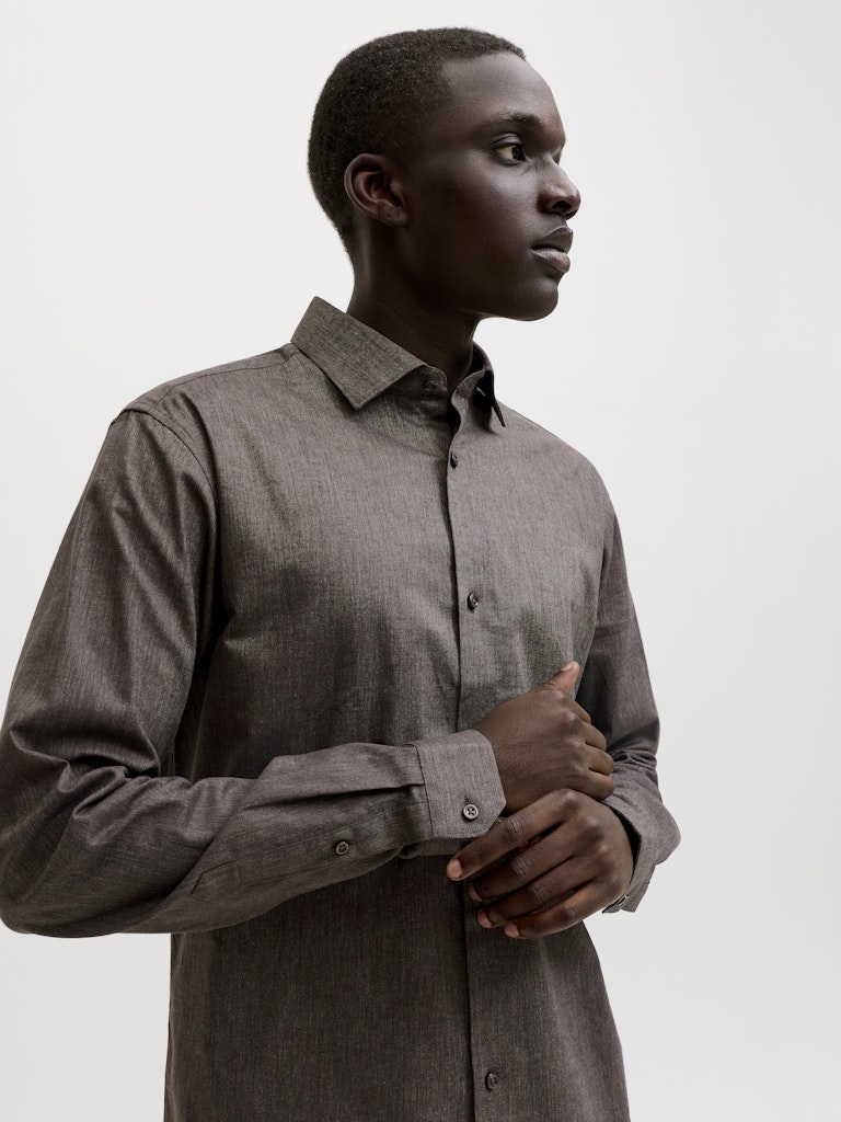 JPRBLAPARKER HEATHER L/S SHIRT STYD