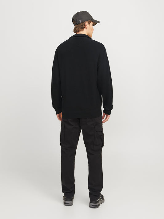 JCOOUTDOOR KNIT HALF ZIP HIGH NECK SN