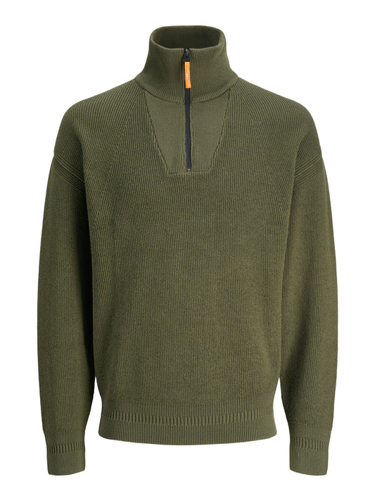 JCOOUTDOOR KNIT HALF ZIP HIGH NECK SN