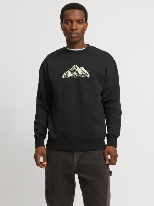 JCOMOUNTAIN LOGO SWEAT CREW NECK