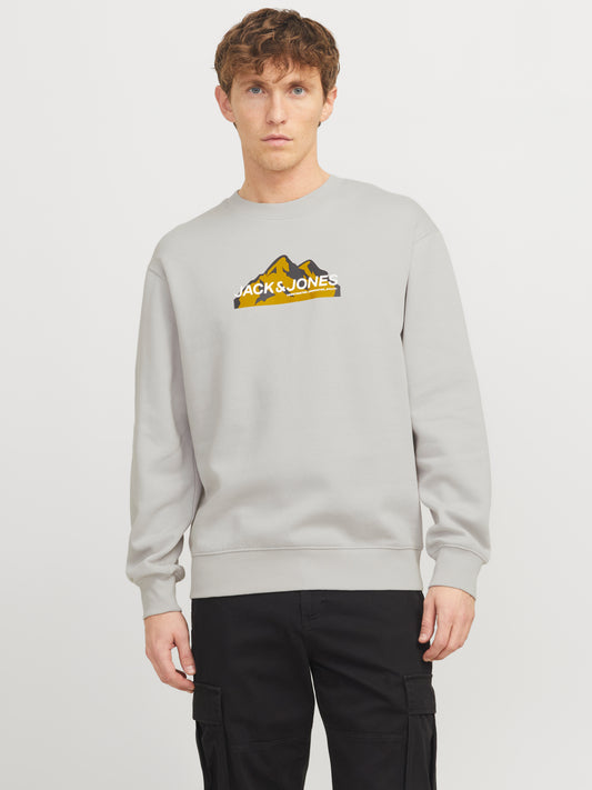 JCOMOUNTAIN LOGO SWEAT CREW NECK