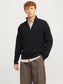 JPRCCMILANO STITCH KNIT HALF ZIP SN