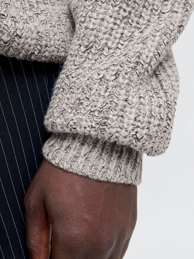 JORBLEECKER KNIT HALF ZIP BF