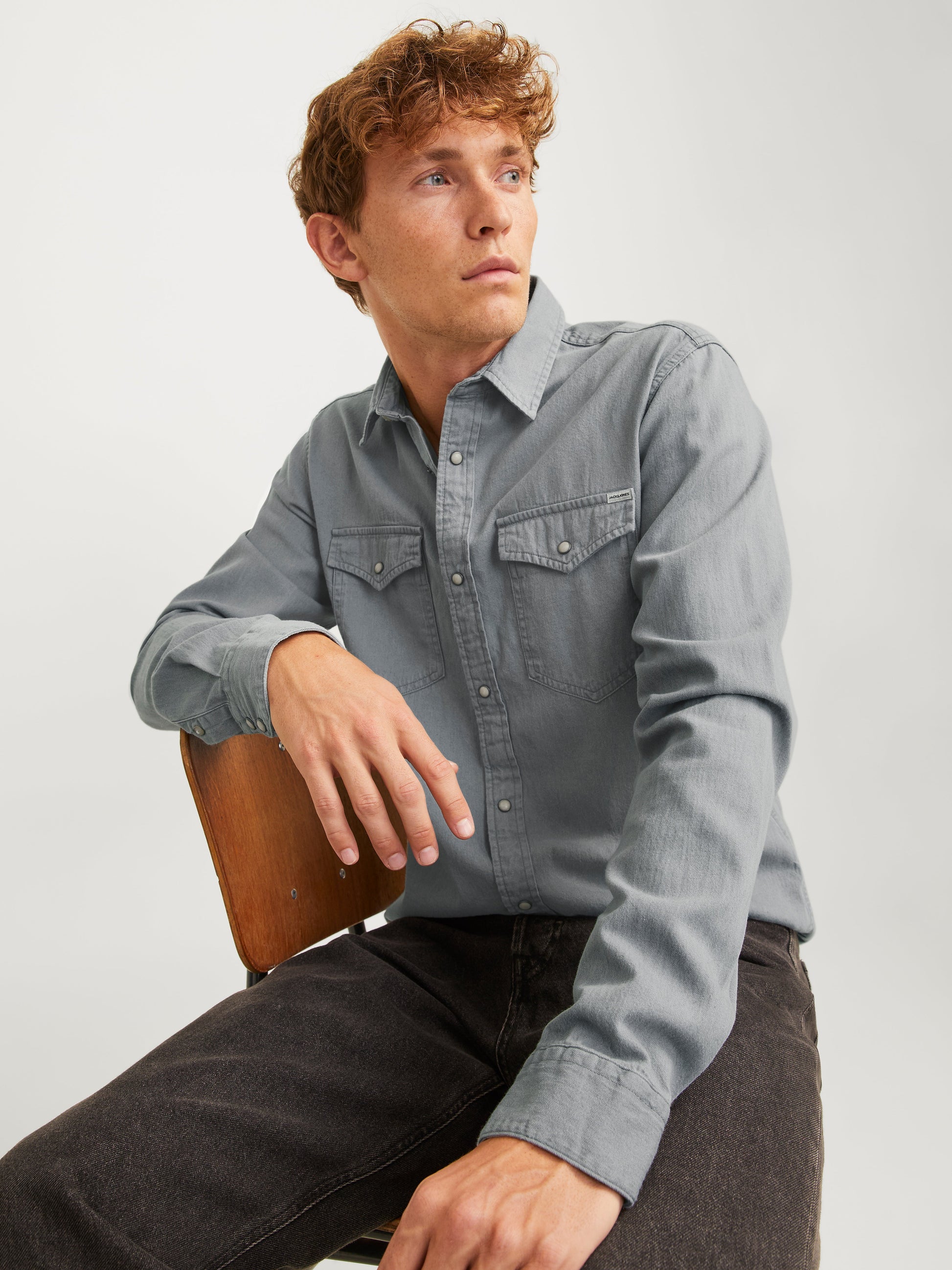 JJESHERIDAN SHIRT L/S NOOS – JACK JONES Yerevan - Main Image