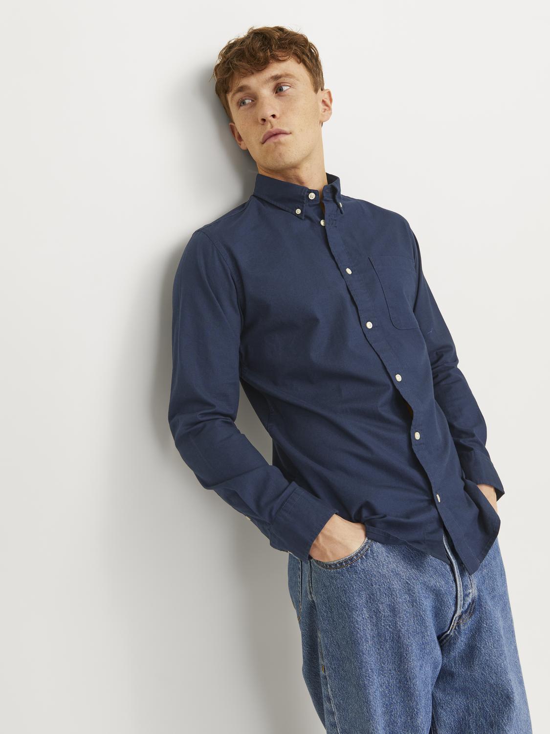 JPRBROOK OXFORD SHIRT L/S NOOS