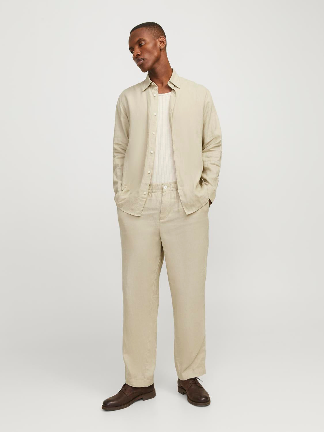 JPSTKARL JJLAWRENCE LINEN CHINO SN