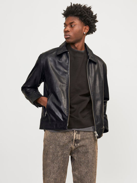 JORCASABLANCA LEATHER JACKET