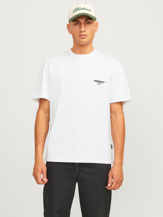 JORBORA BRANDING TEE SS CREW NECK BLK