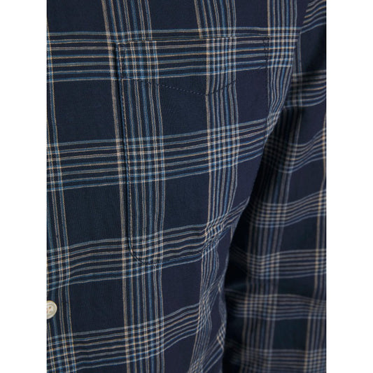 JPRBLUSUMMER LINEN CHECK SHIRT L/S