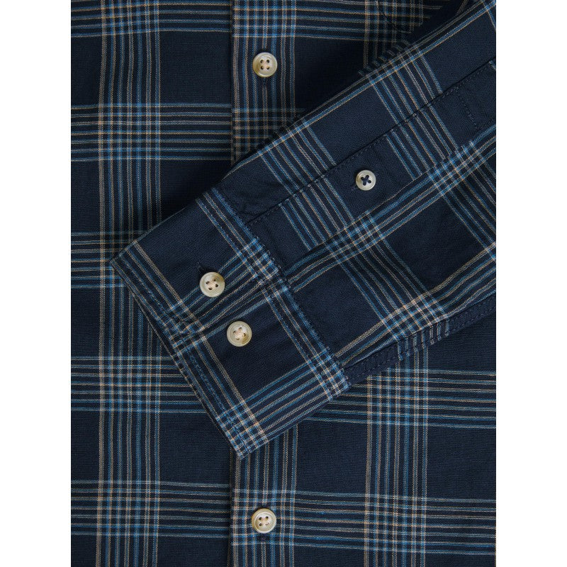 JPRBLUSUMMER LINEN CHECK SHIRT L/S