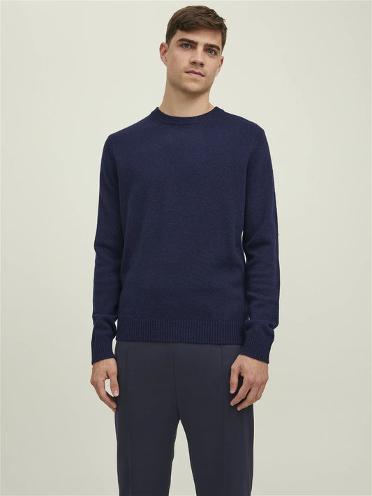 JPRCCLAMBSWOOL KNIT CREW NECK LN