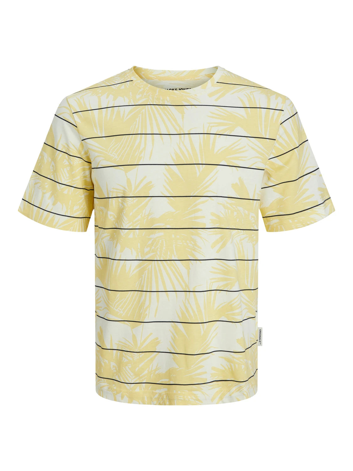 JORPALMA AOP STRIPE TEE SS CREW NECK